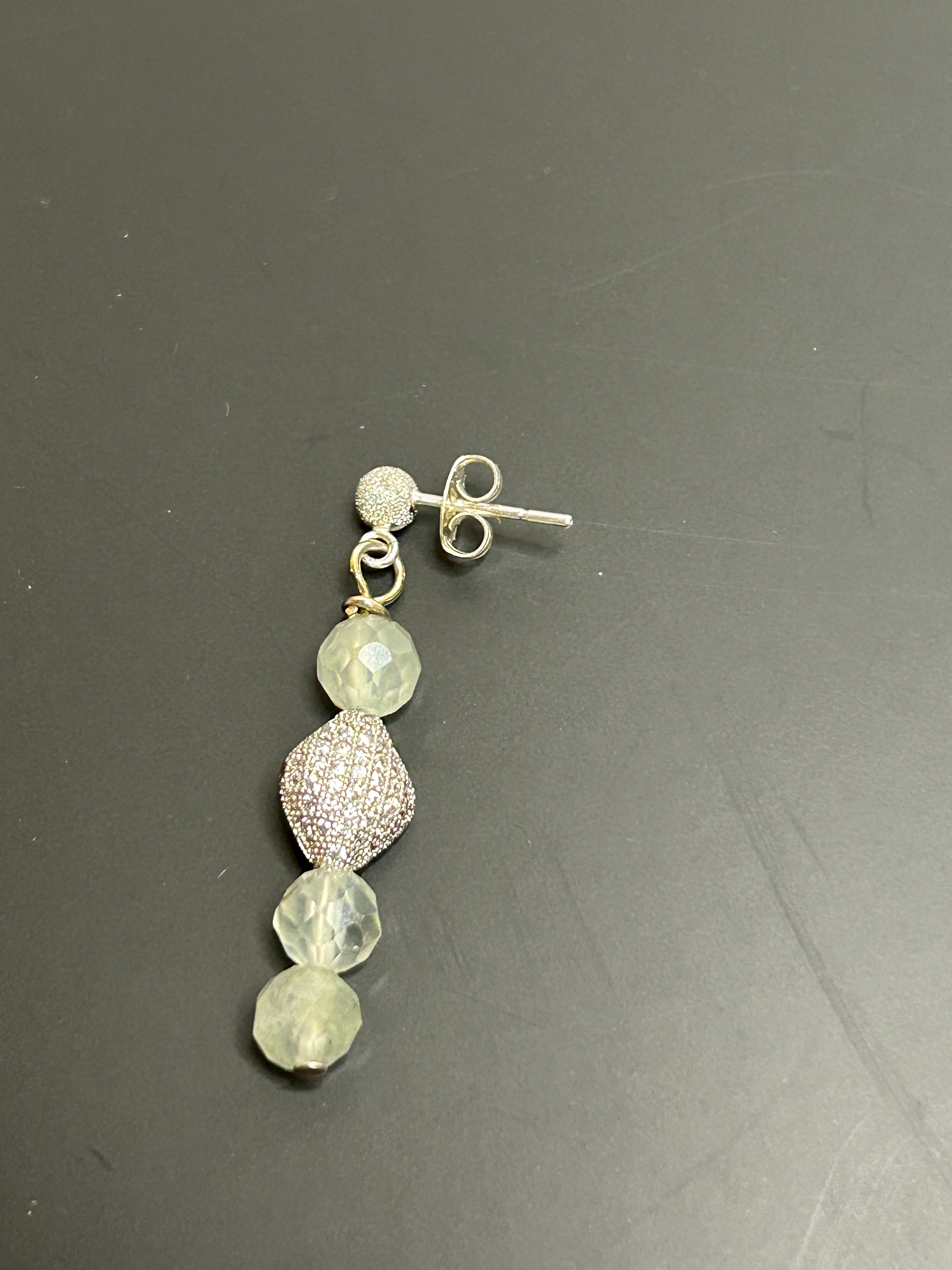 Prehnite Serenity Earrings-view 4