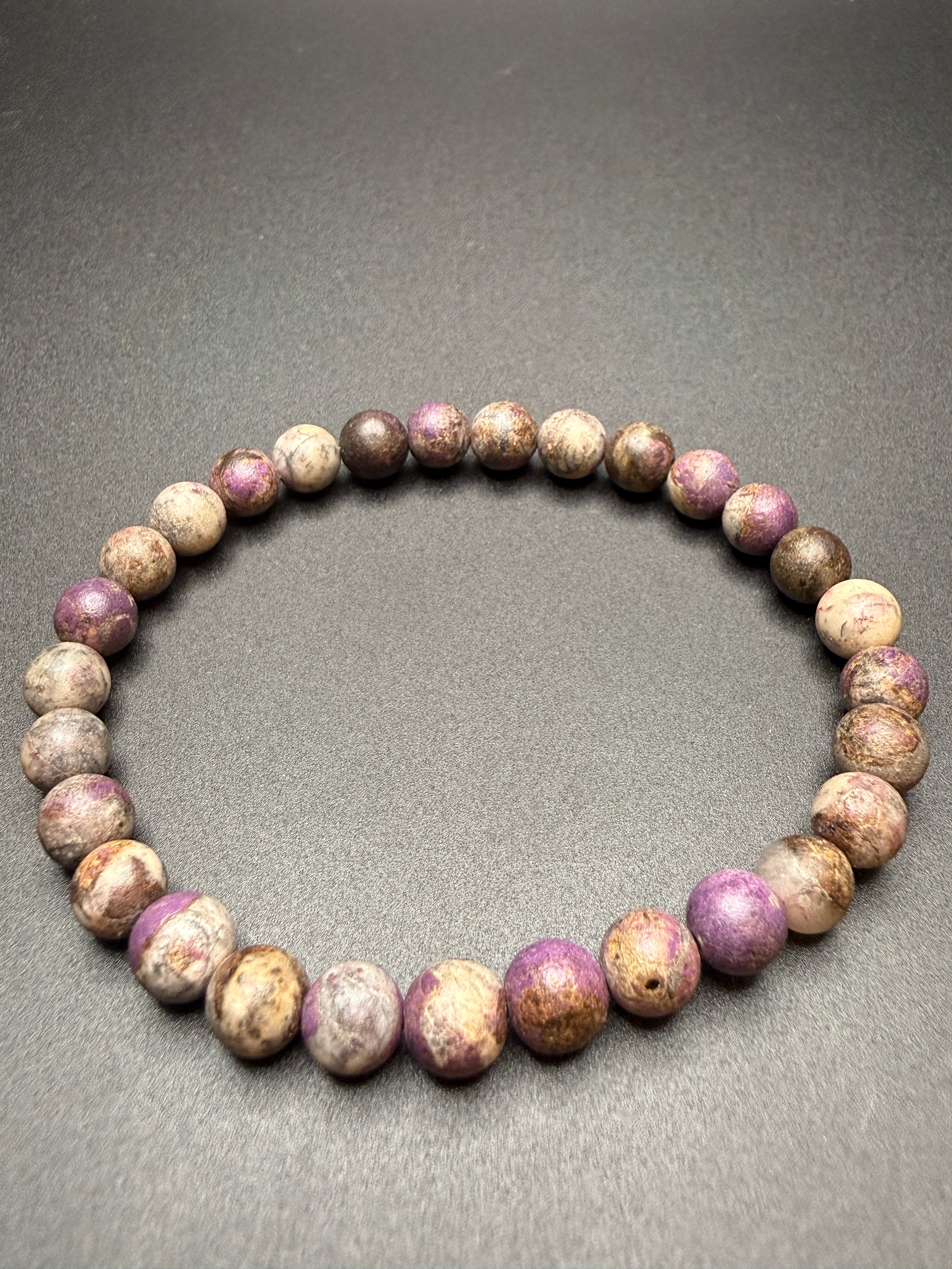 Stichtite Swirl Bracelet — view 2