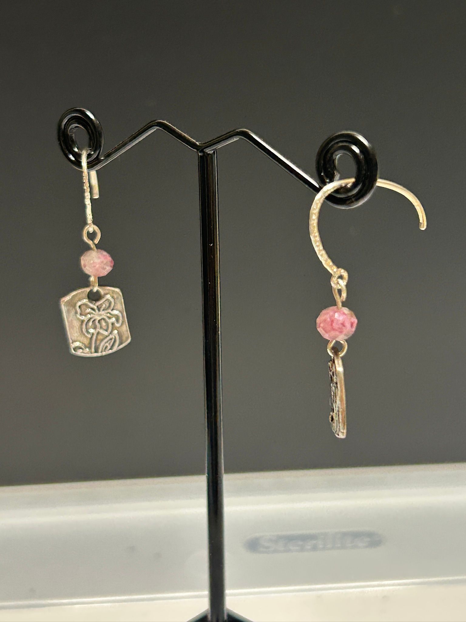 Wildflower Tourmaline Earrings-view 3