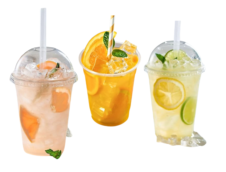 VASO PET ZUMO - 12 OZ 350 ML 95 MM (50 UNIDADES) — imagen 2