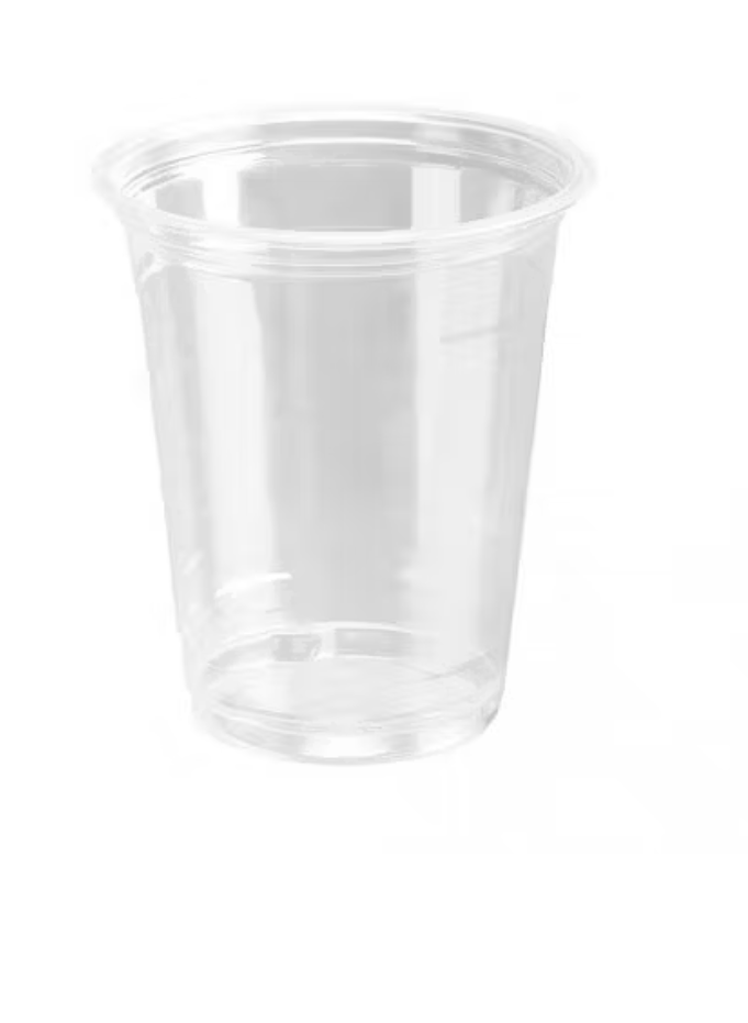 VASO TRANSPARENTE REUTILIZABLE - 500 CC (5 UNIDADES)
