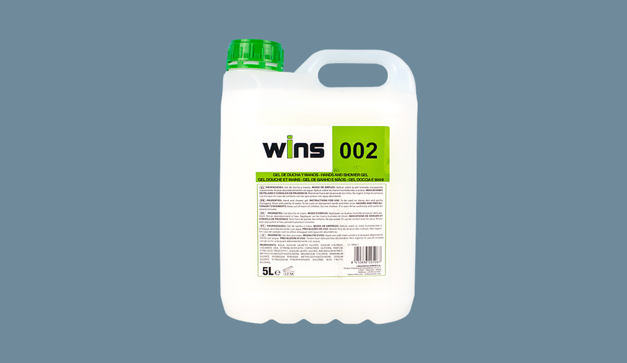 Wins gel manos 002 5L — imagen 2