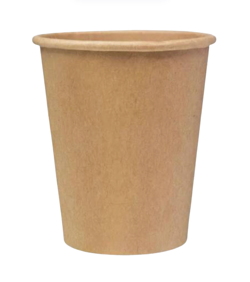 VASO PAPEL KRAFT - 8 OZ 240 ML (50 UNIDADES) — imagen 2
