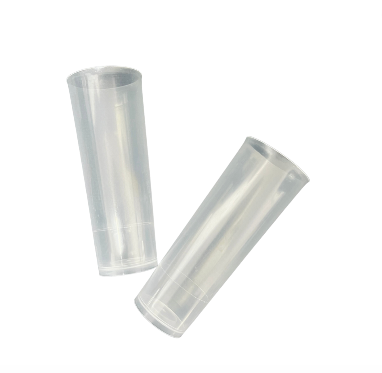 VASO TUBO TRANSPARENTE - 300 CC (6 UNIDADES) — imagen 3
