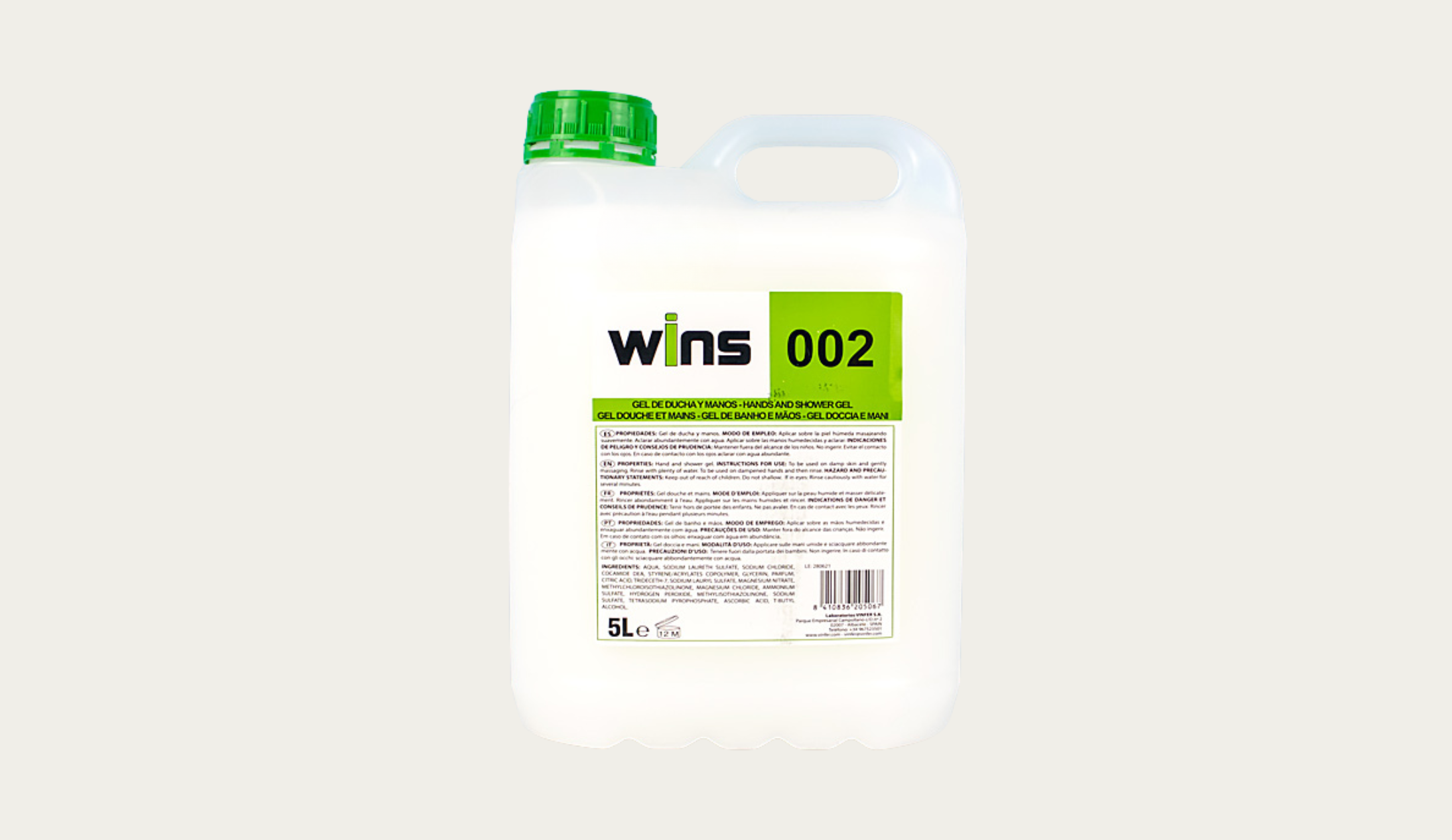 Wins gel manos 002 5L