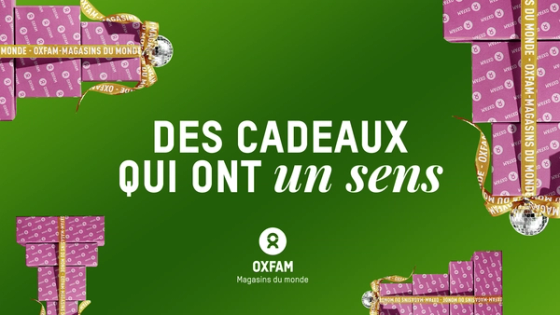Des cadeaux qui ont un sens — Campagne de visibilité