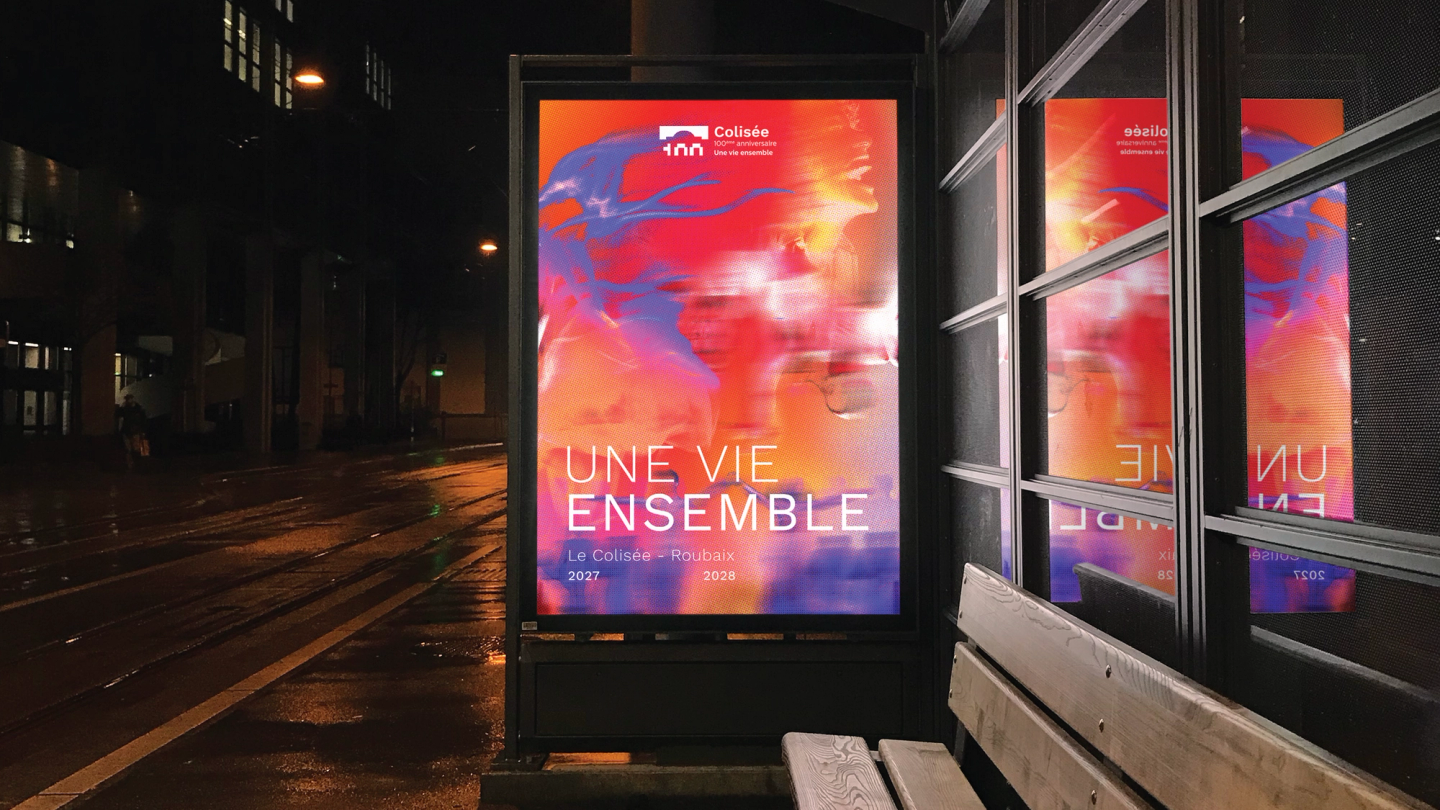 Une vie ensemble — Le Colisée de Roubaix, visuel principal du projet