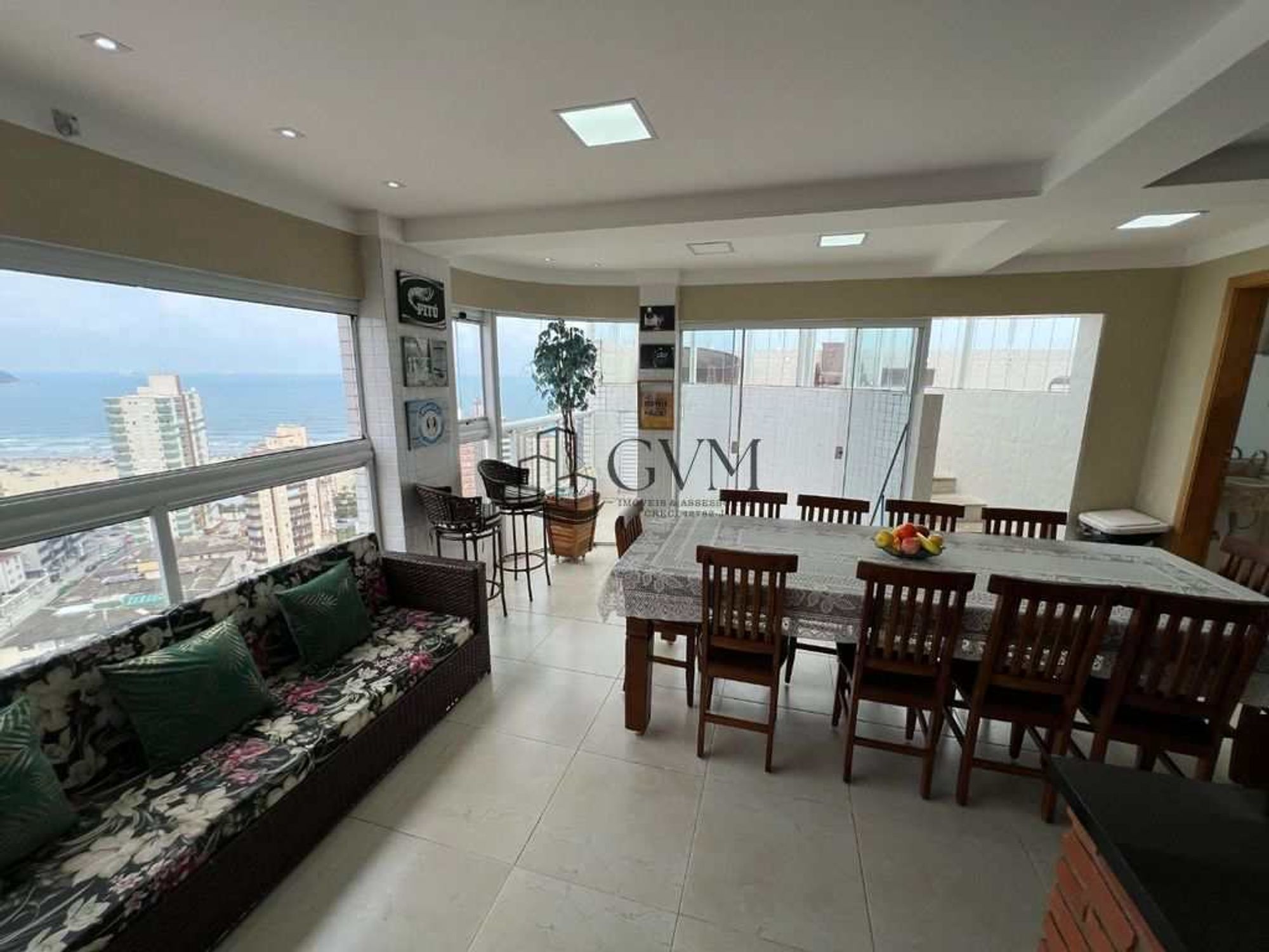 Interior do imóvel Cobertura na Guilhermina - Praia Grande/SP