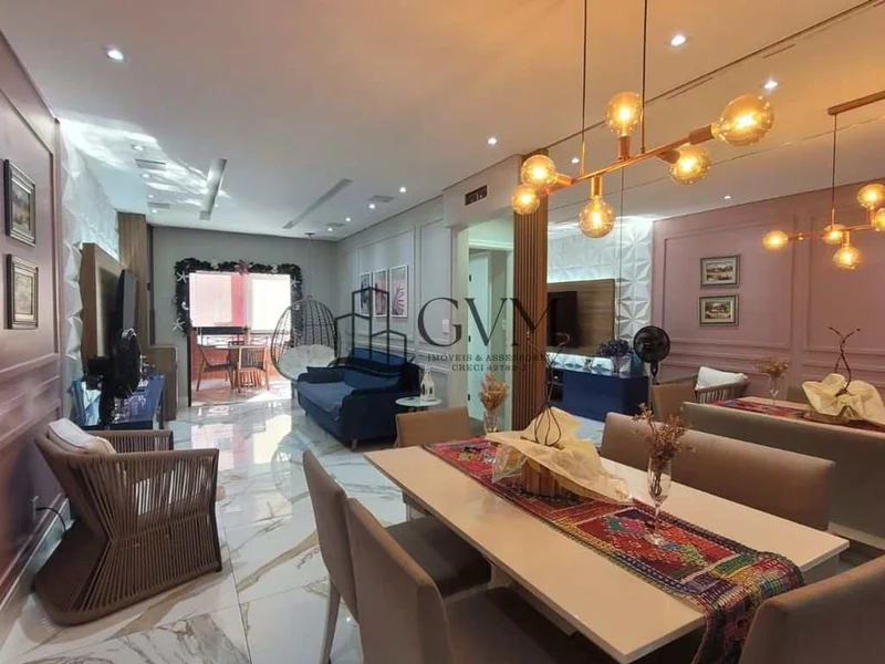 Interior do imóvel Apartamento com 2 quartos - Canto do Forte - Praia Grande/SP