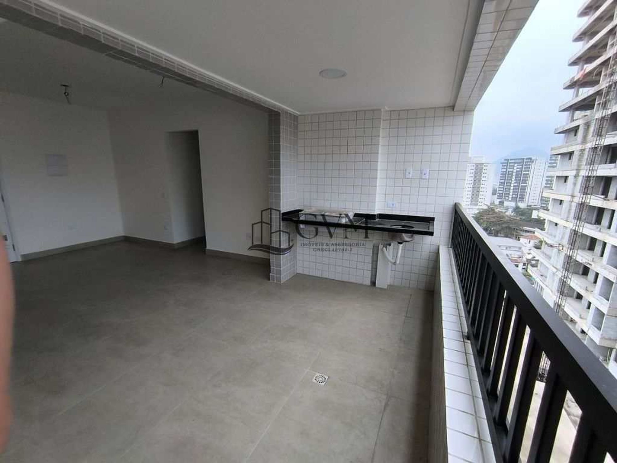 Interior do imóvel Apartamento na Vila Guilhermina - Praia Grande/SP