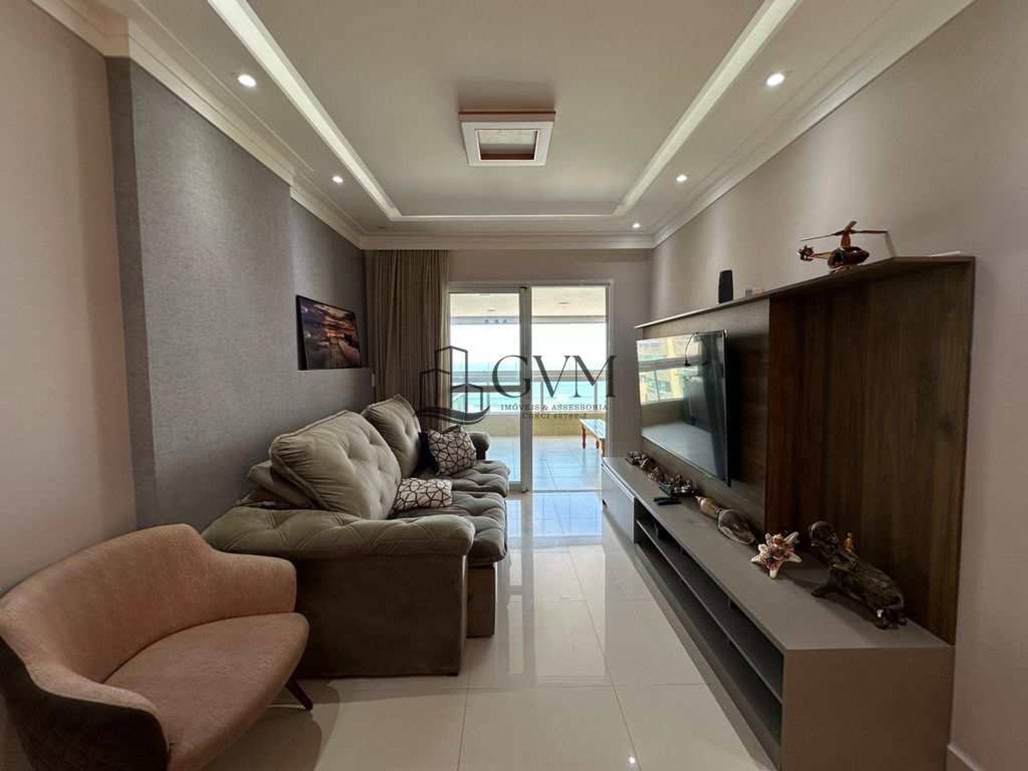 Foto 5 do imóvel Apartamento vista mar no Canto do Forte em Praia Grande/SP