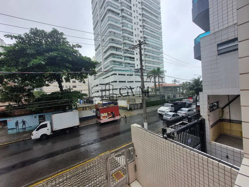 Interior do imóvel Apartamento com 2 quartos, Canto do Forte, Praia Grande