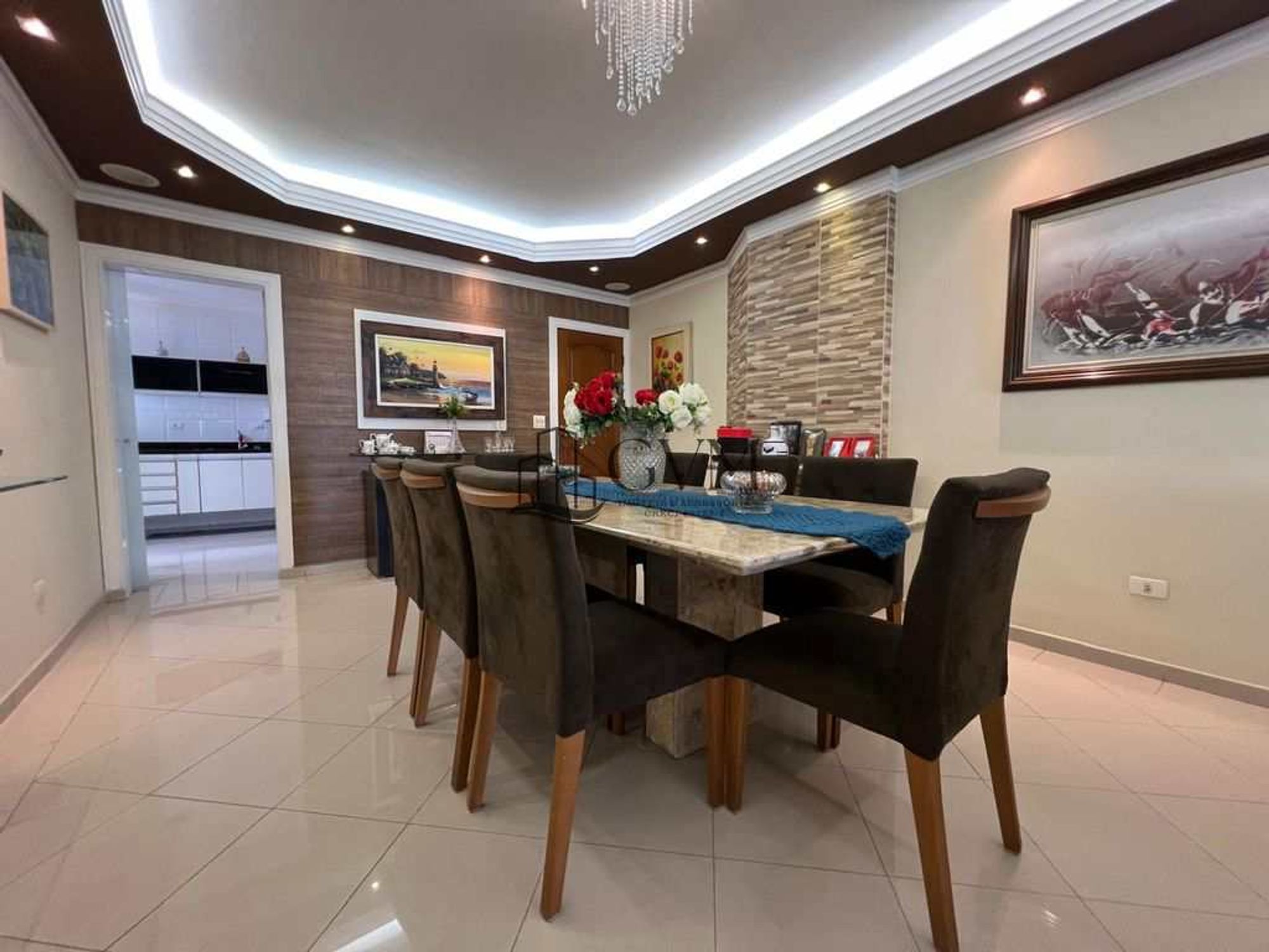 Ambiente do imóvel Apartamento com 3 quartos, Guilhermina, Praia Grande