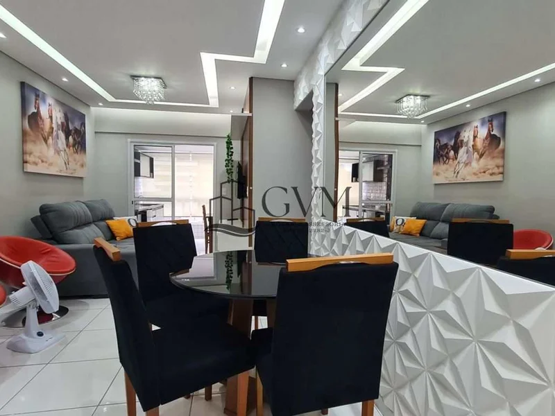 Interior do imóvel Apartamento na Aviação em Praia Grande/SP