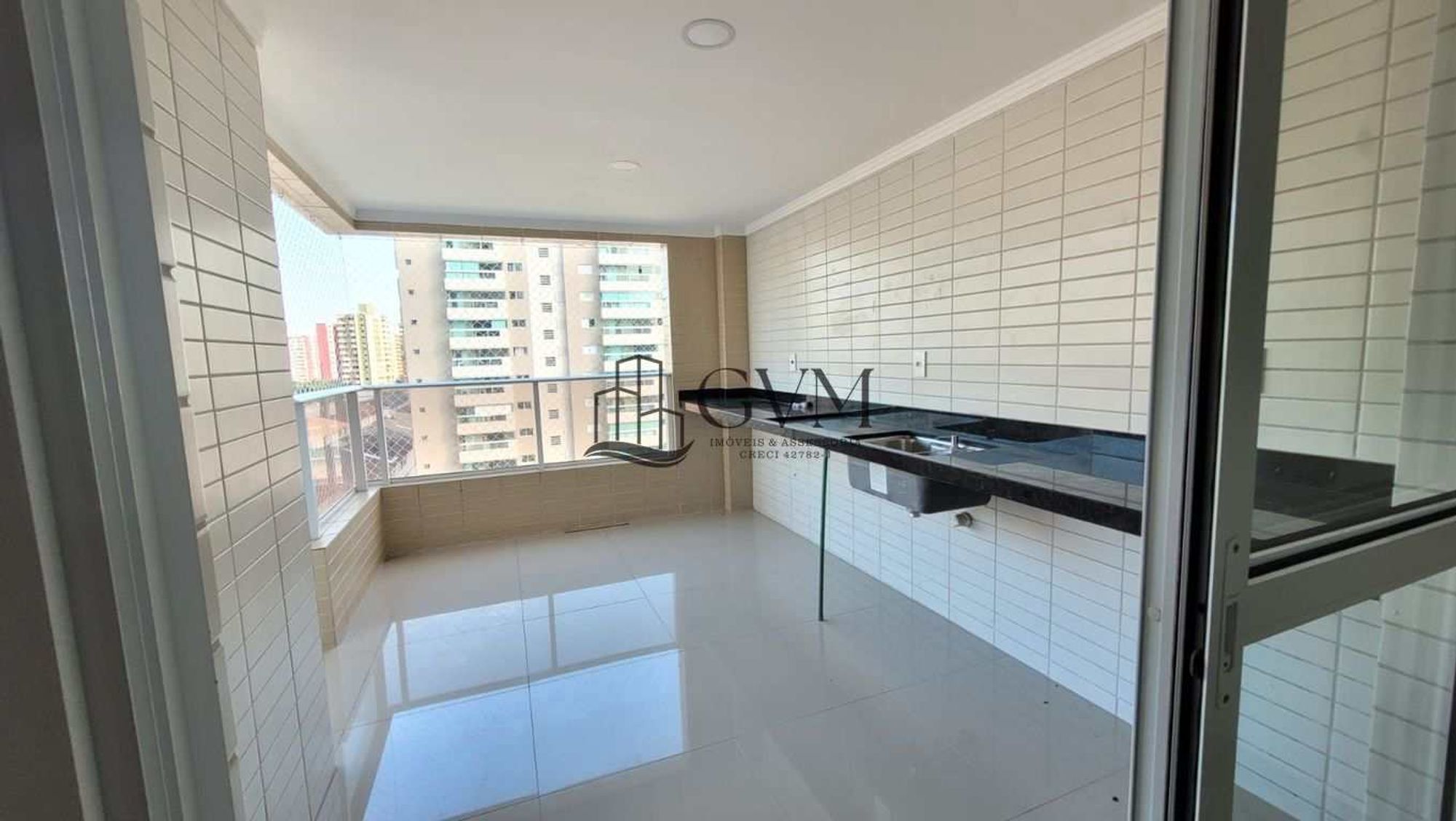 Foto 6 do imóvel Apartamento com 3 quartos sendo suítes - Canto do Forte - Praia Grande/SP