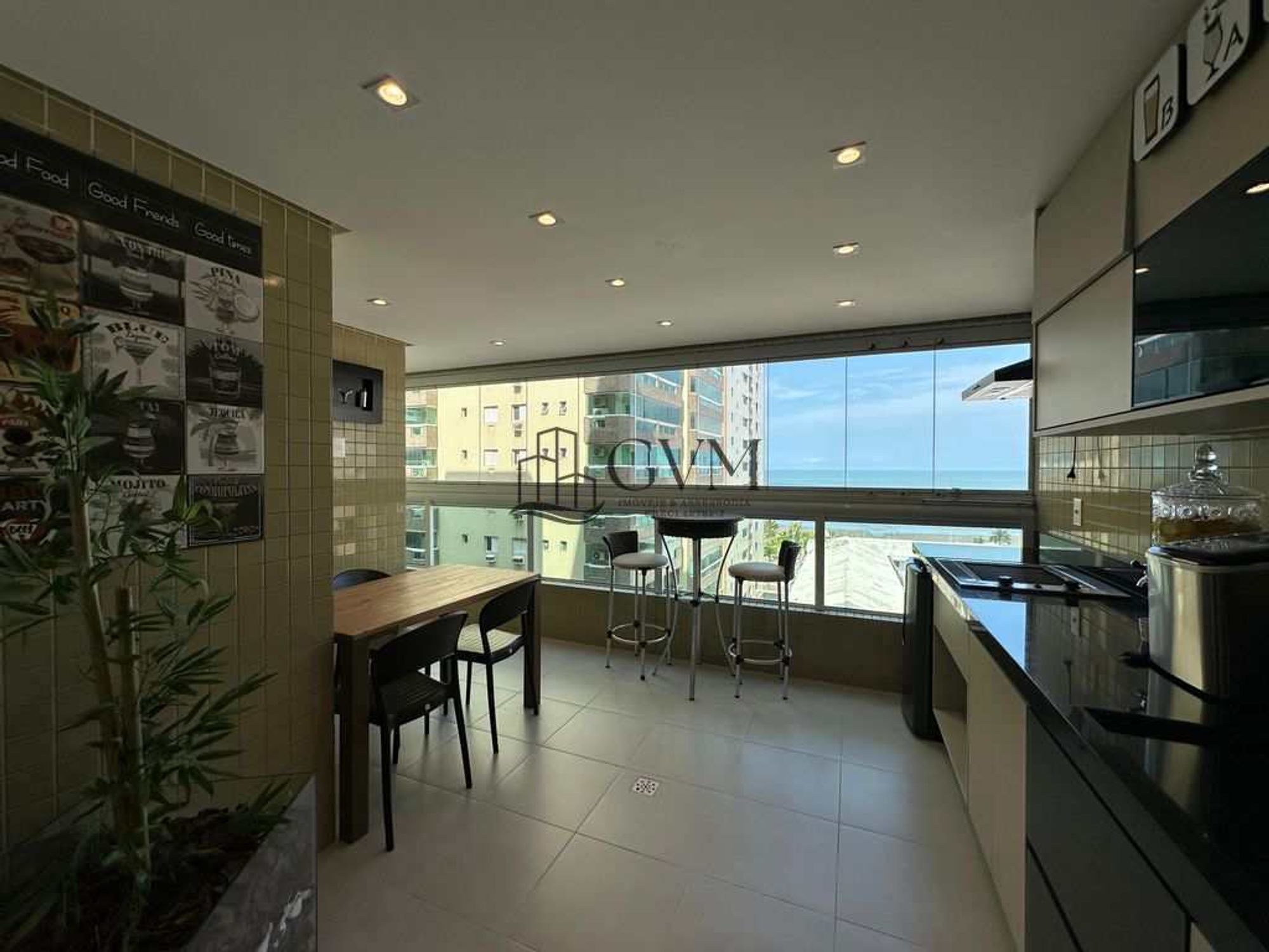 Ambiente do imóvel Apartamento vista mar no Canto do Forte em Praia Grande/SP