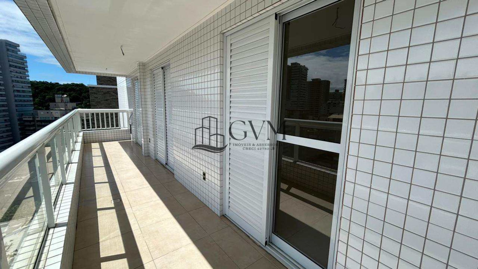 Interior do imóvel Apartamento com 3 quartos, Canto do Forte, Praia Grande