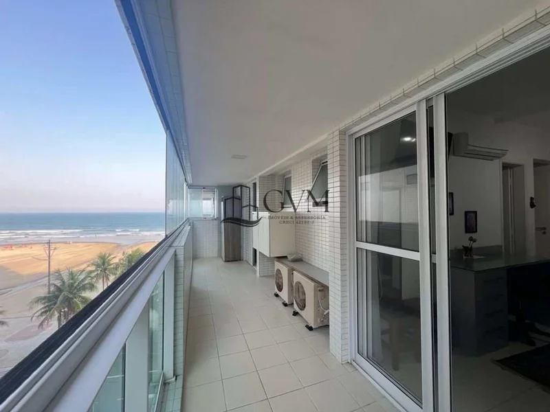 Interior do imóvel Apartamento frente ao mar com 3 quartos á venda na Aviação em Praia Grande