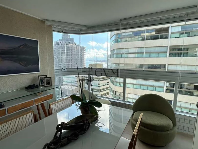 Interior do imóvel Apartamento com 3 quartos, Canto do Forte, Praia Grande