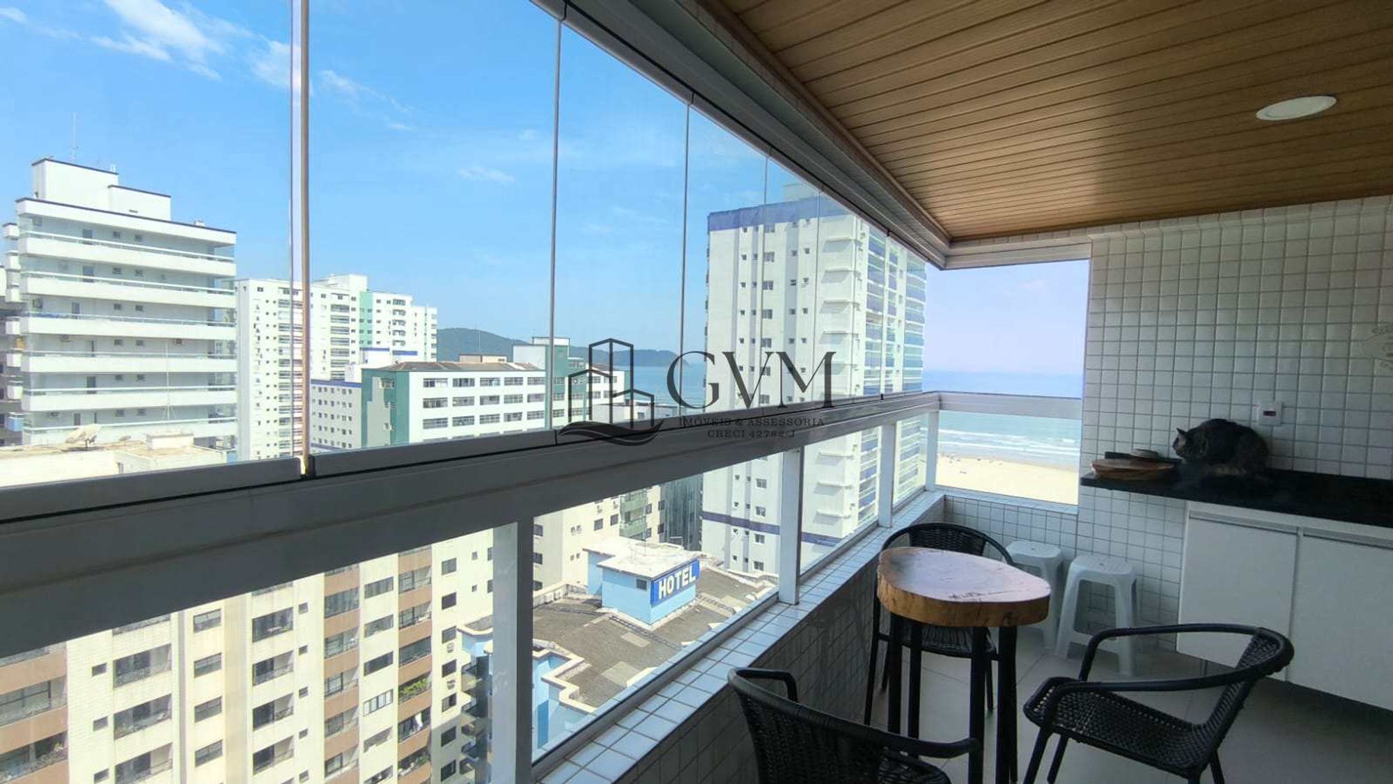 Ambiente do imóvel Apartamento com 2 quartos, Guilhermina, Praia Grande