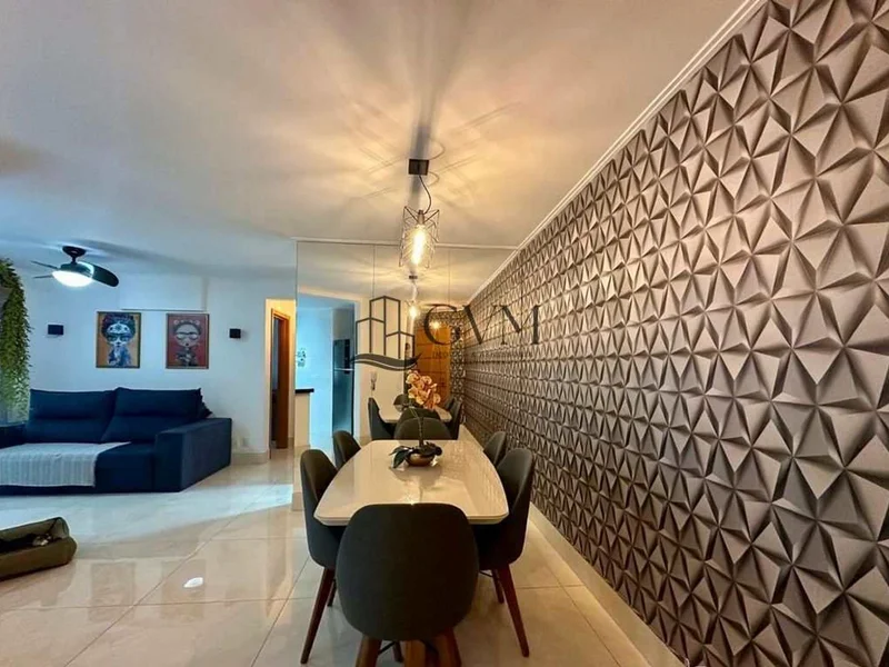 Interior do imóvel Apartamento de 2 quartos á venda no Canto do Forte em Praia Grande