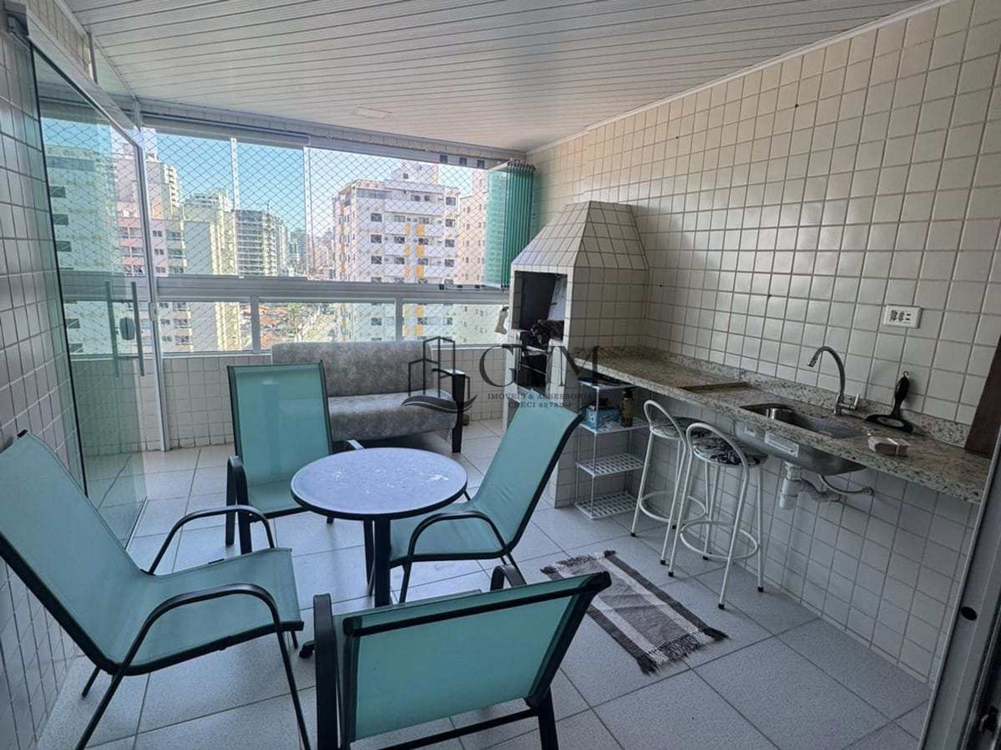 Foto 6 do imóvel Apartamento com 3 quartos, Guilhermina, Praia Grande