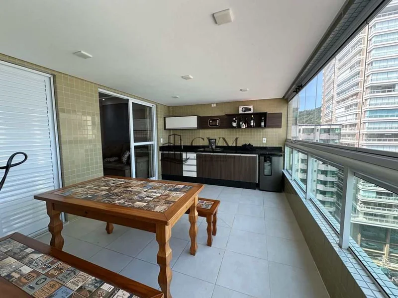 Interior do imóvel Apartamento vista mar no Canto do Forte em Praia Grande/SP