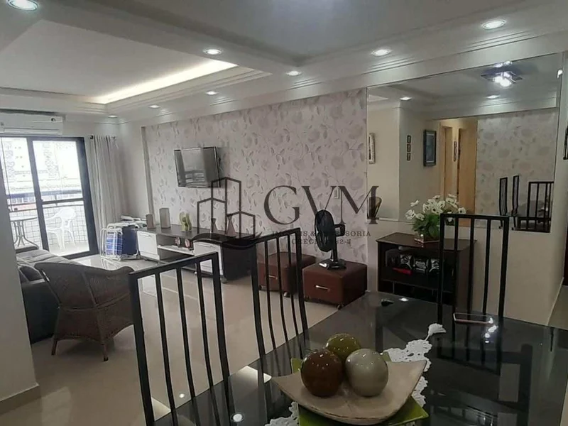 Interior do imóvel Apartamento frente mar com 3 quartos á venda na Guilhermina em Praia Grande