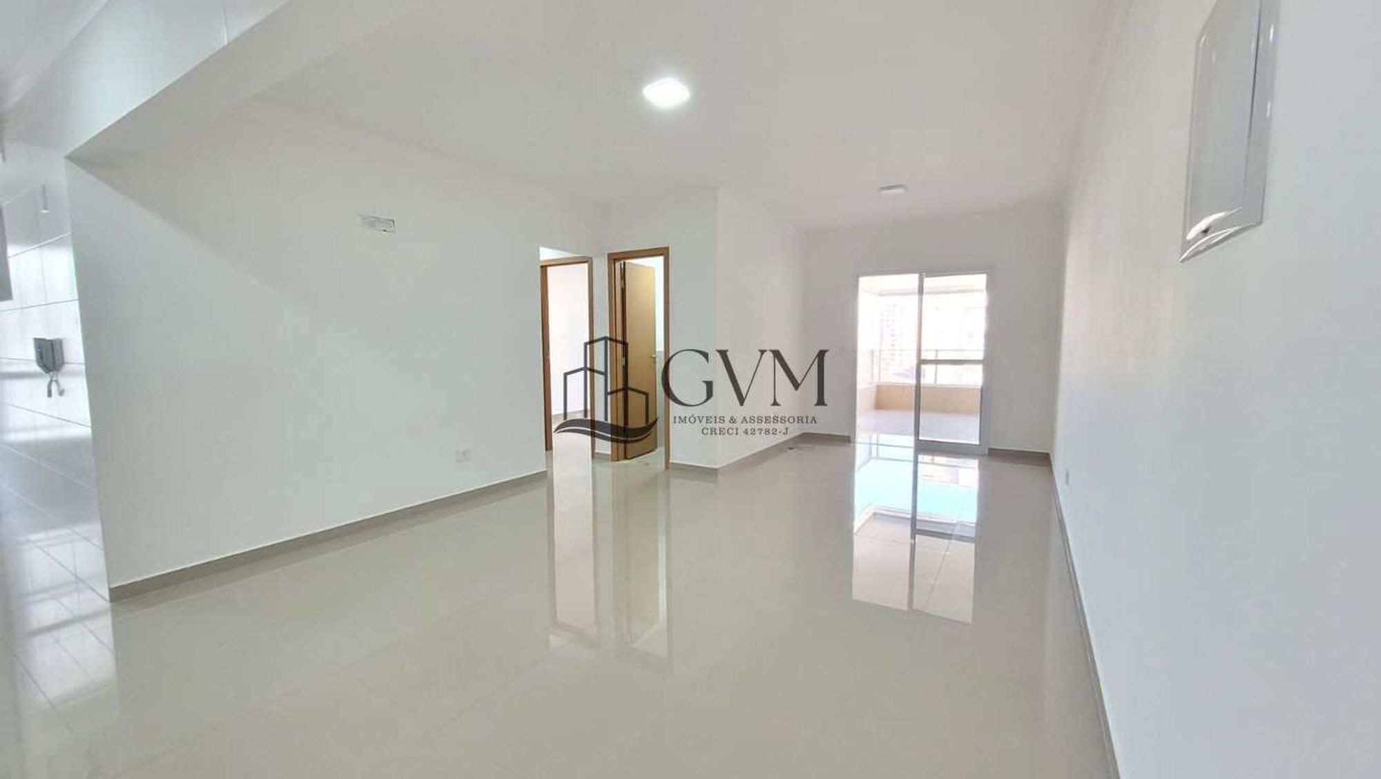 Interior do imóvel Apartamento com 3 quartos sendo suítes - Canto do Forte - Praia Grande/SP