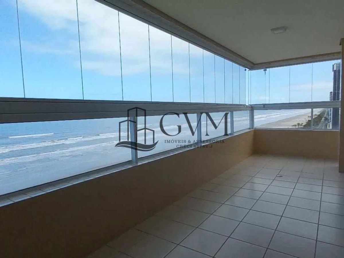 Foto principal do imóvel Apartamento com 3 quartos frente mar á venda no Jd. Real em Praia Grande em Real