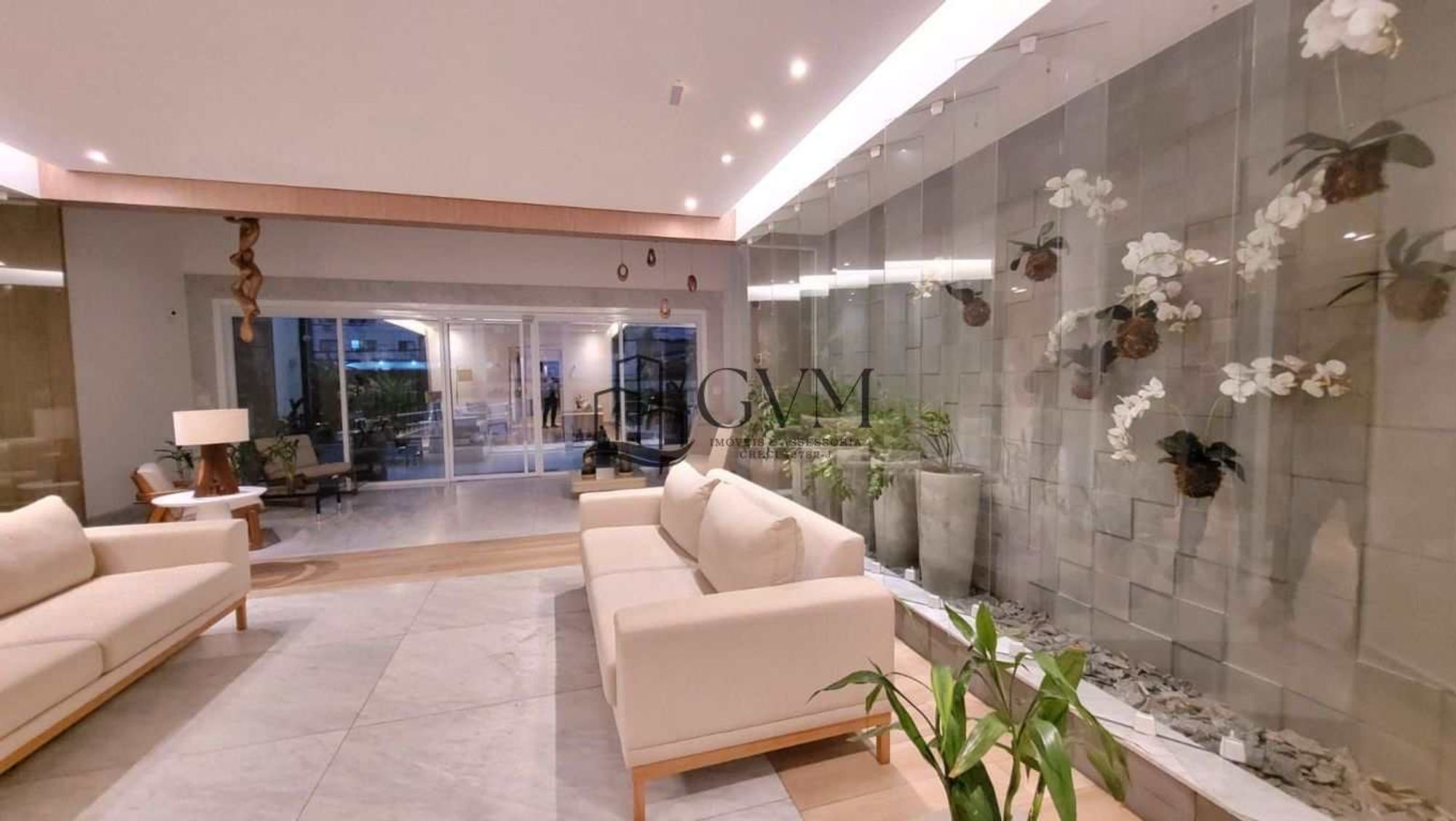 Interior do imóvel Apartamento no Canto do Forte em Praia Grande/SP