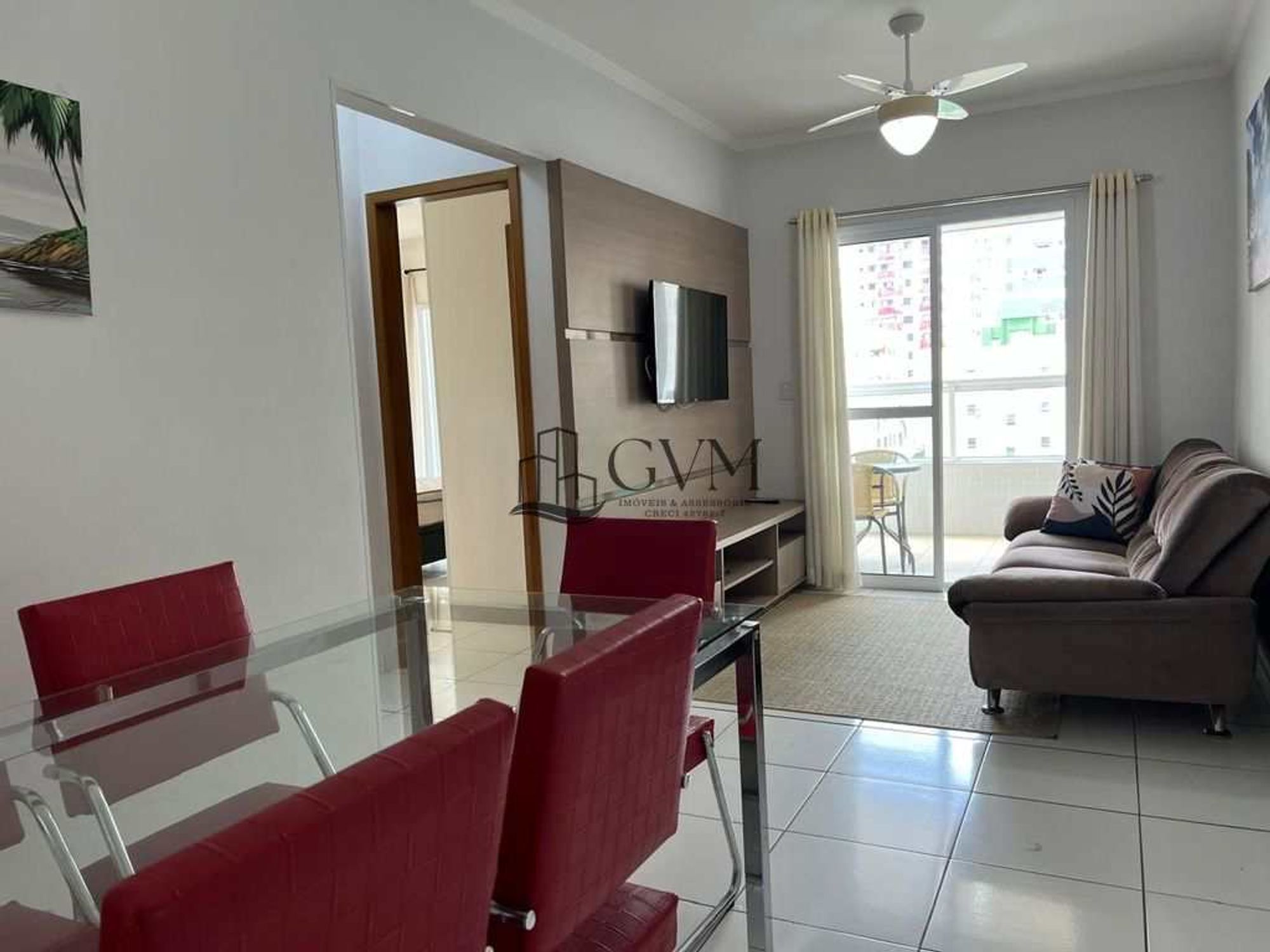 Interior do imóvel Apartamento à Venda em Boqueirão, Praia Grande - SP