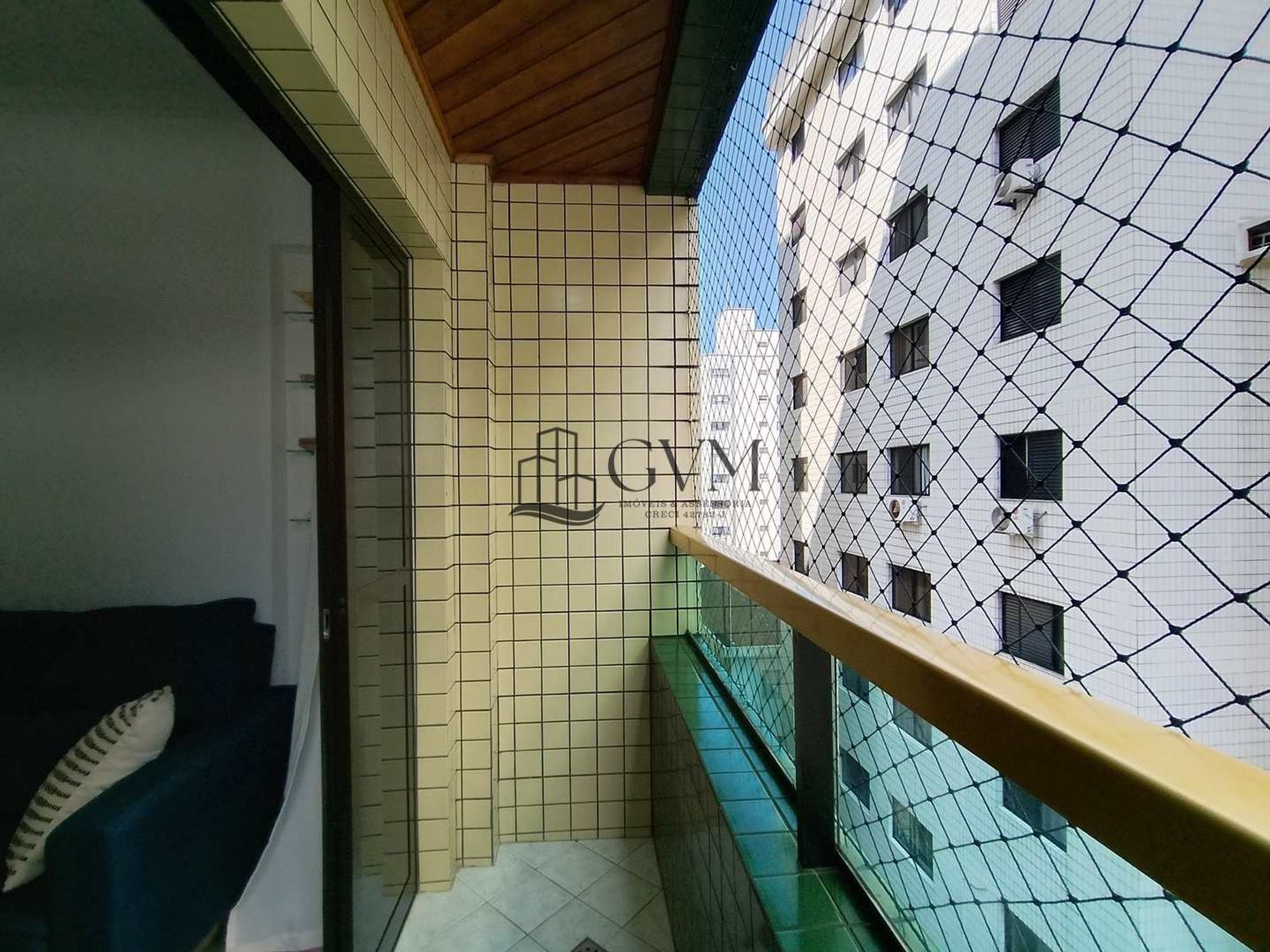 Interior do imóvel Apartamento com 1 quarto, Canto do Forte, Praia Grande