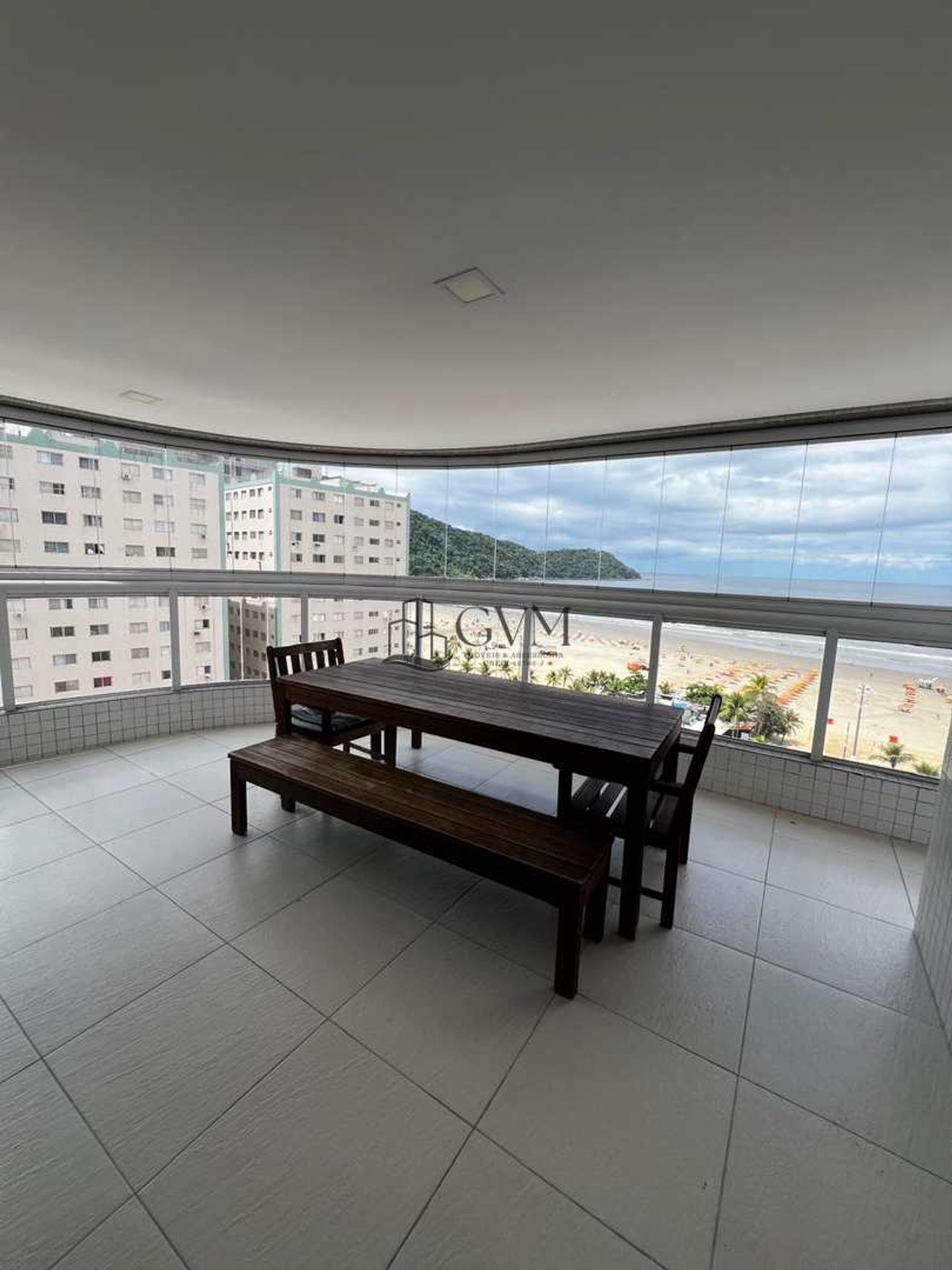 Interior do imóvel Apartamento com 4 quartos, Canto do Forte, Praia Grande