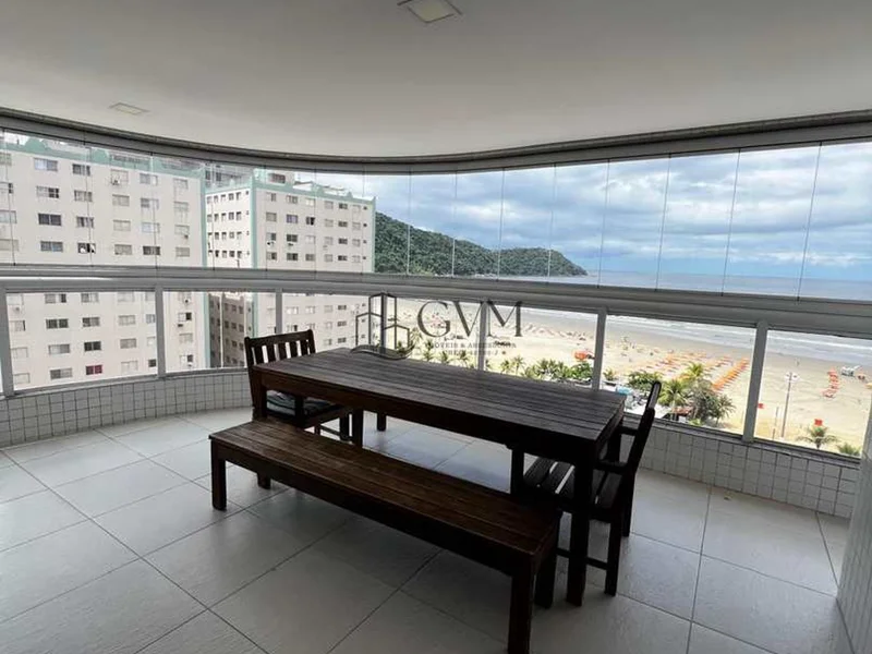 Interior do imóvel Apartamento com 4 quartos, Canto do Forte, Praia Grande