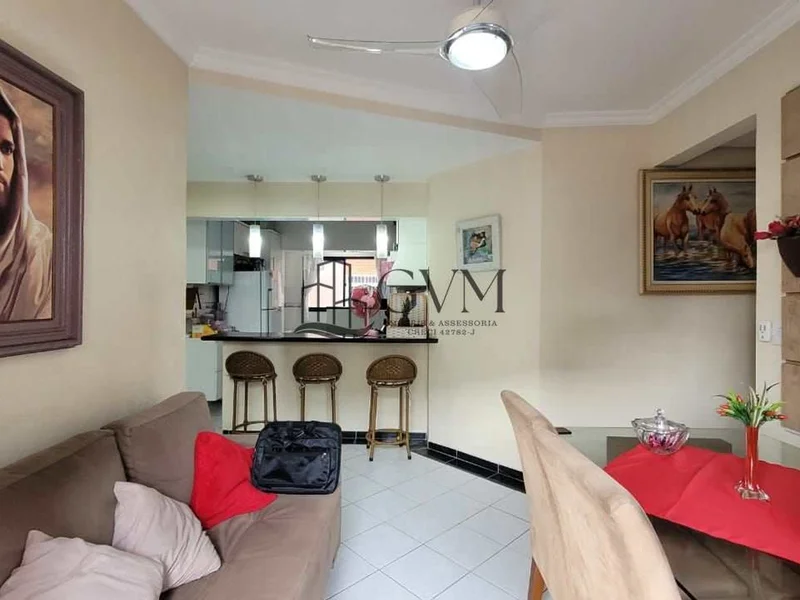 Ambiente do imóvel Apartamento com 2 quartos sendo uma suíte - Tupi - Praia Grande/SP