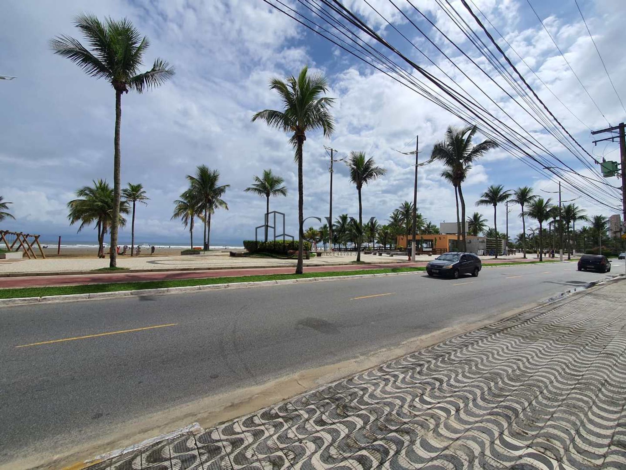 Interior do imóvel Apartamento com 1 quarto, Canto do Forte, Praia Grande