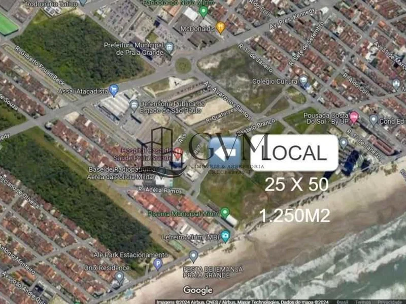 Mais fotos do imóvel TERRENO FRENTE MAR VILA MIRIM PRAIA GRANDE