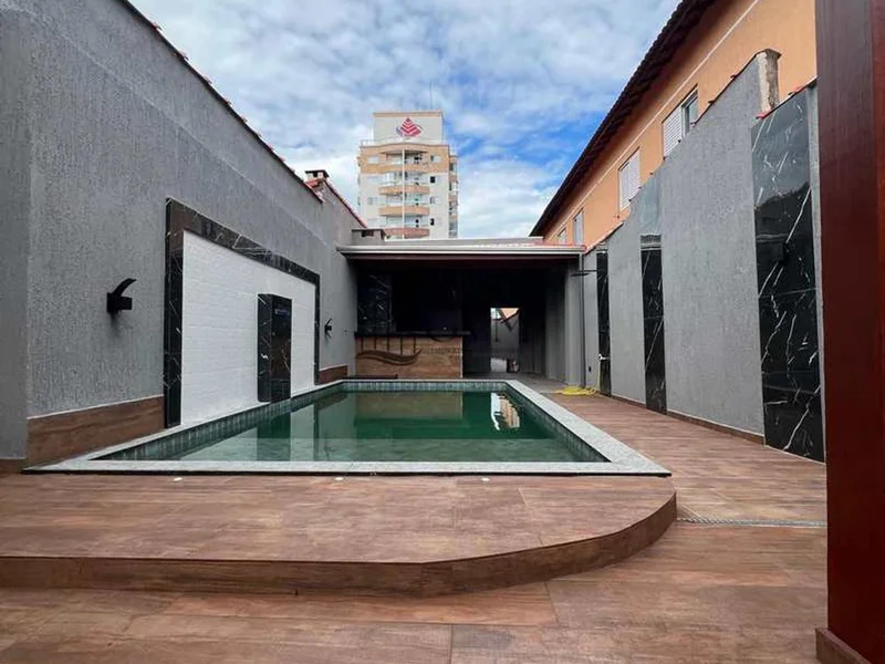 Interior do imóvel Casa com 2 quartos, Aviação, Praia Grande