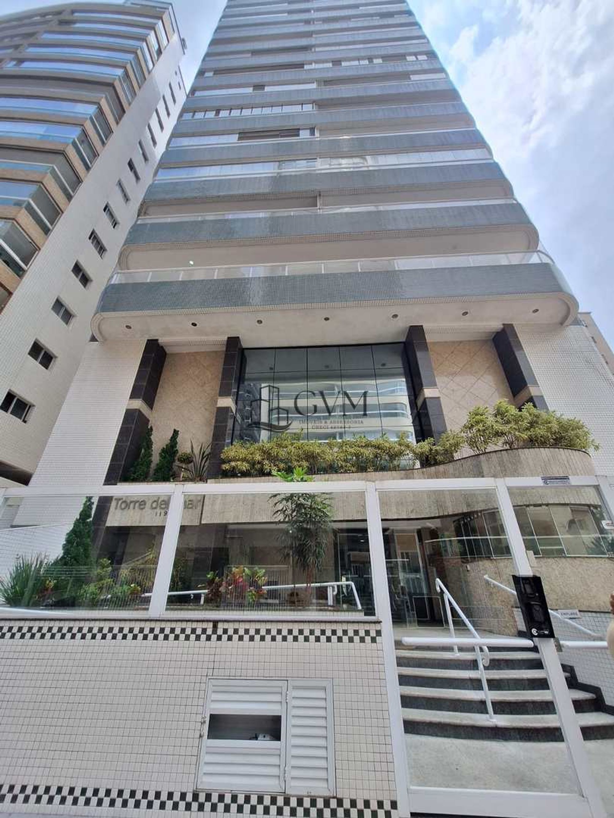 Interior do imóvel Apartamento com 2 quartos, Canto do Forte, Praia Grande