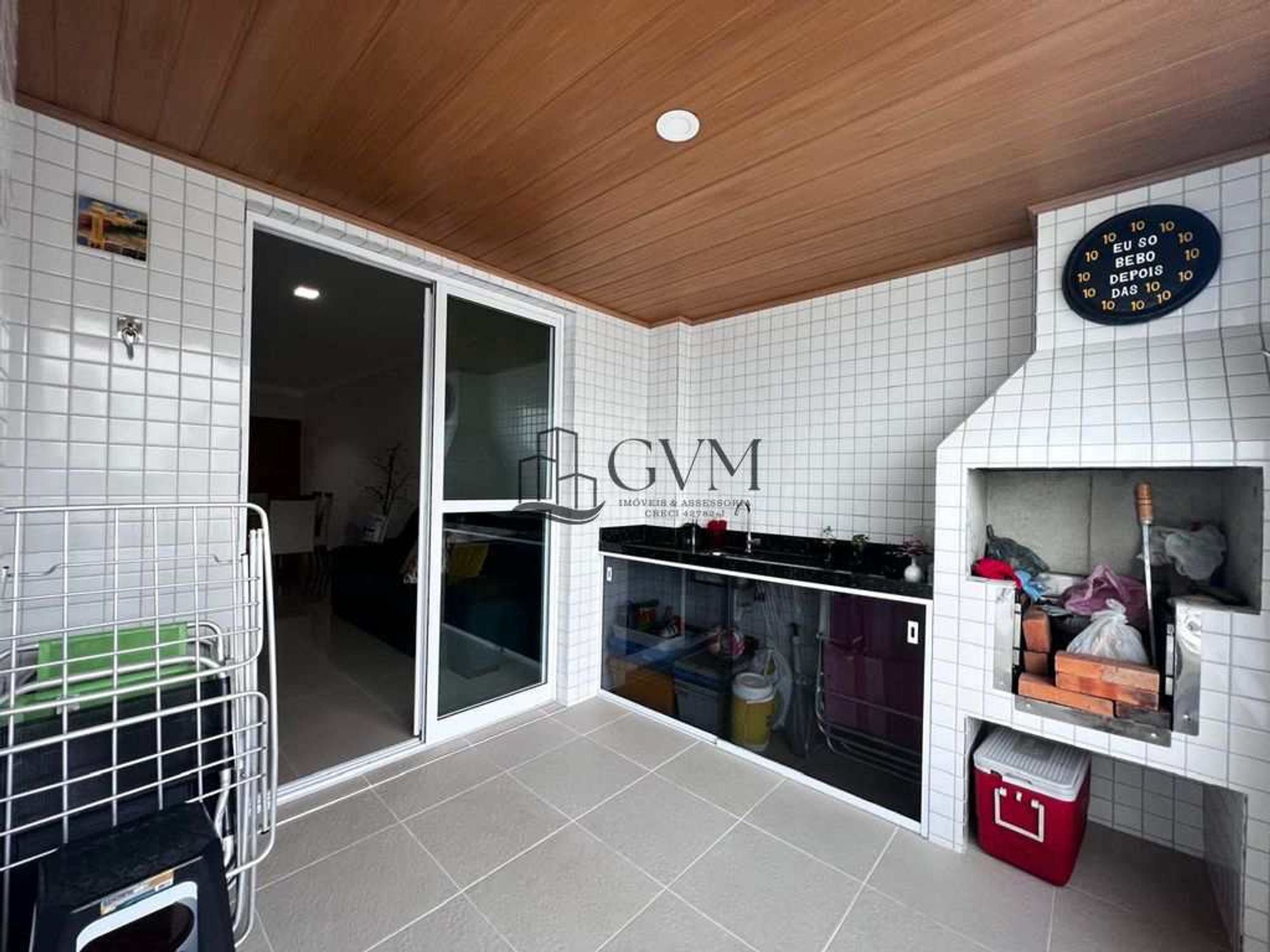 Foto 6 do imóvel Apartamento mobiliado na Aviação em Praia Grande/SP.