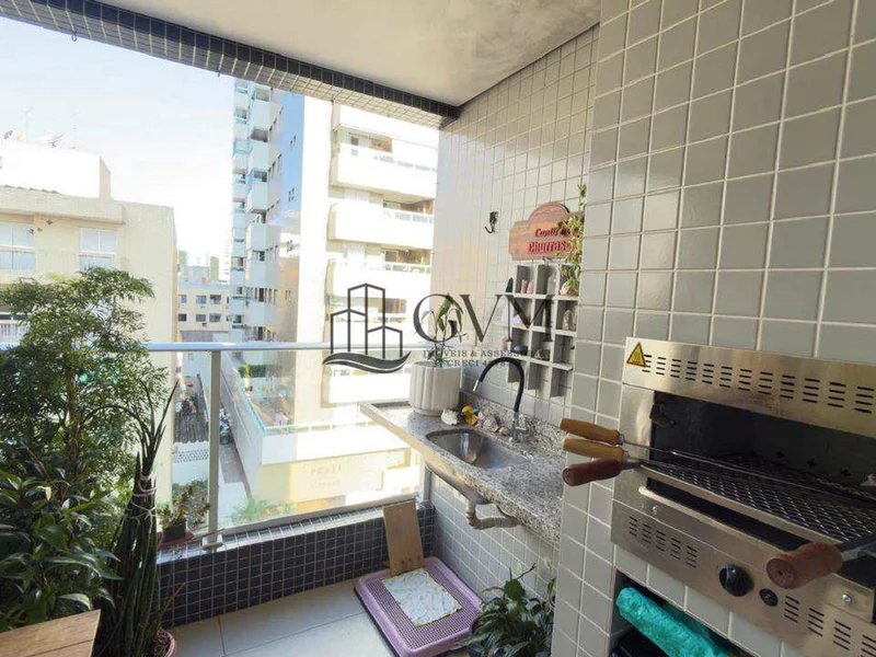 Interior do imóvel Apartamento com 2 quartos, Canto do Forte, Praia Grande