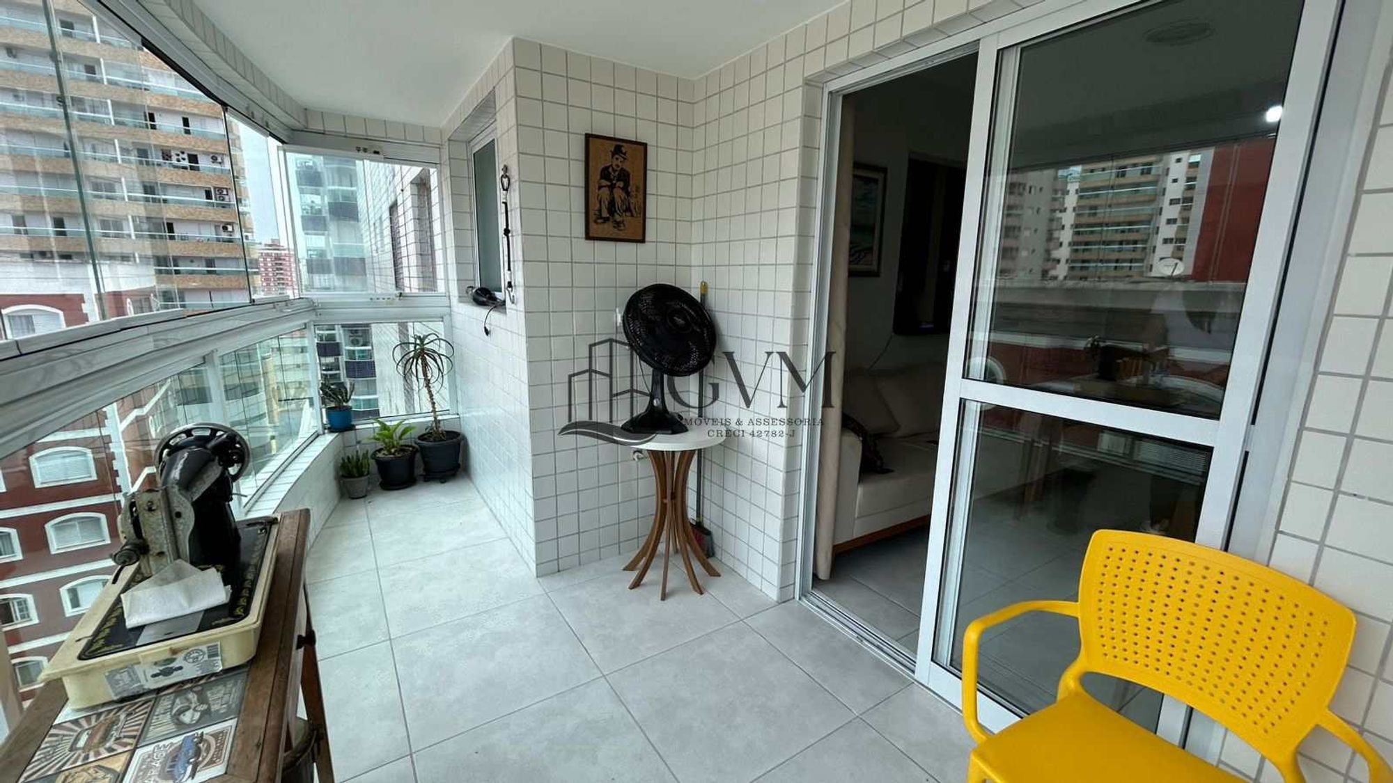 Ambiente do imóvel Apartamento com 2 quartos, Tupi, Praia Grande