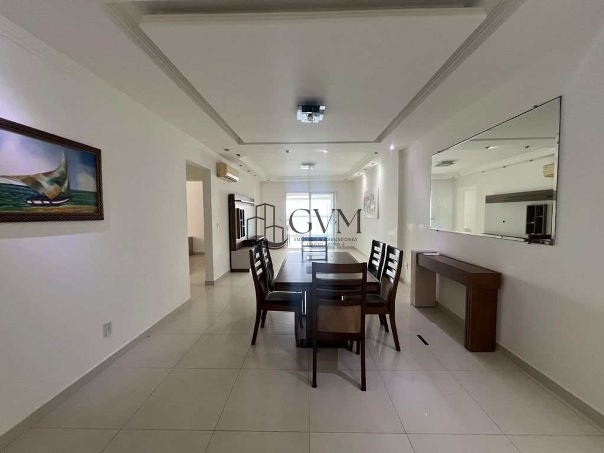 Interior do imóvel Apartamento frente mar, com 3 quartos á venda na Aviação em Praia Grande