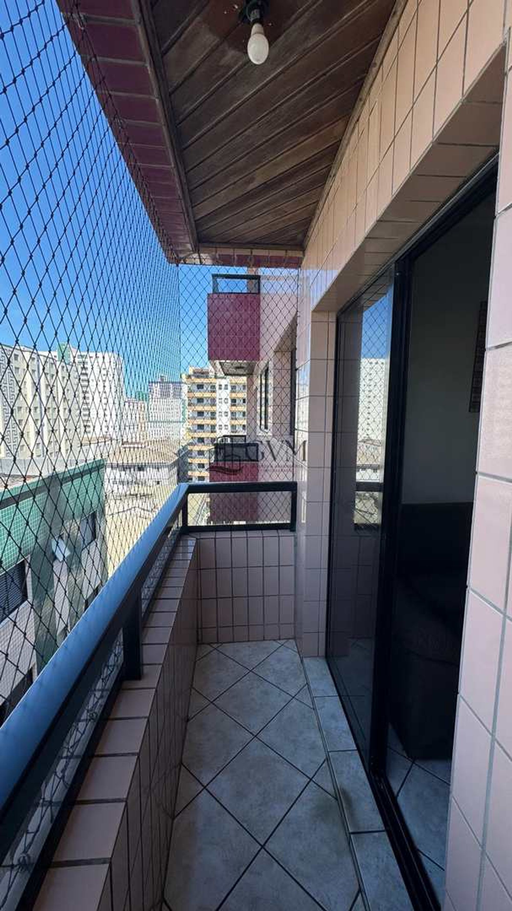 Interior do imóvel Apartamento com 1 quarto, Guilhermina, Praia Grande