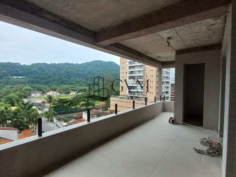 Interior do imóvel Apartamento com 3 quartos, Canto do Forte, Praia Grande