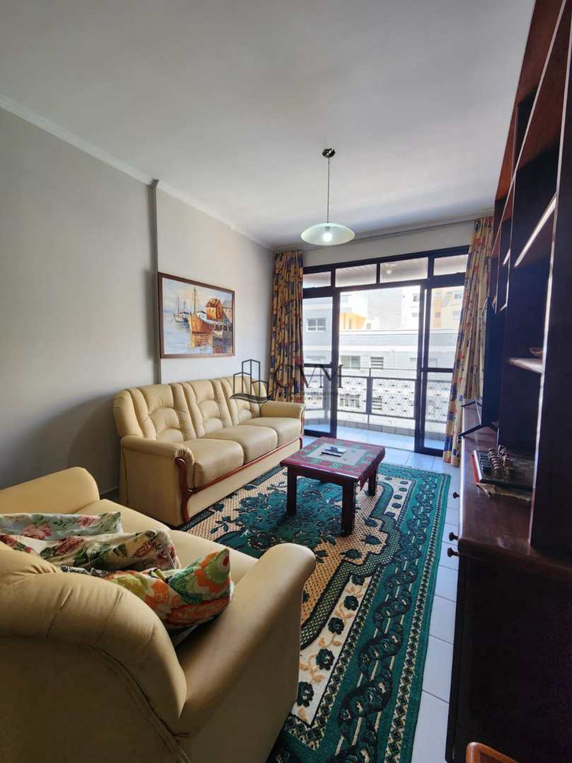 Interior do imóvel Apartamento com 3 quartos, Vila Assunção, Praia Grande