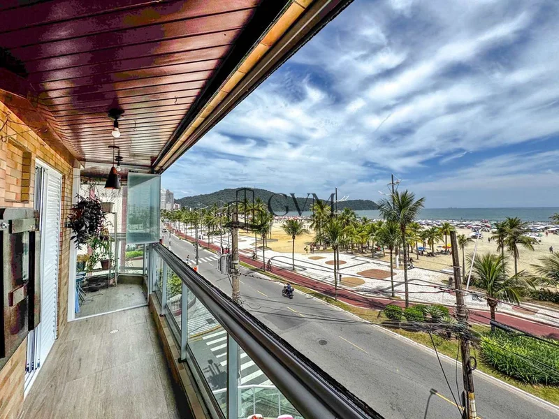 Interior do imóvel Apartamento com 3 quartos, Boqueirão, Praia Grande