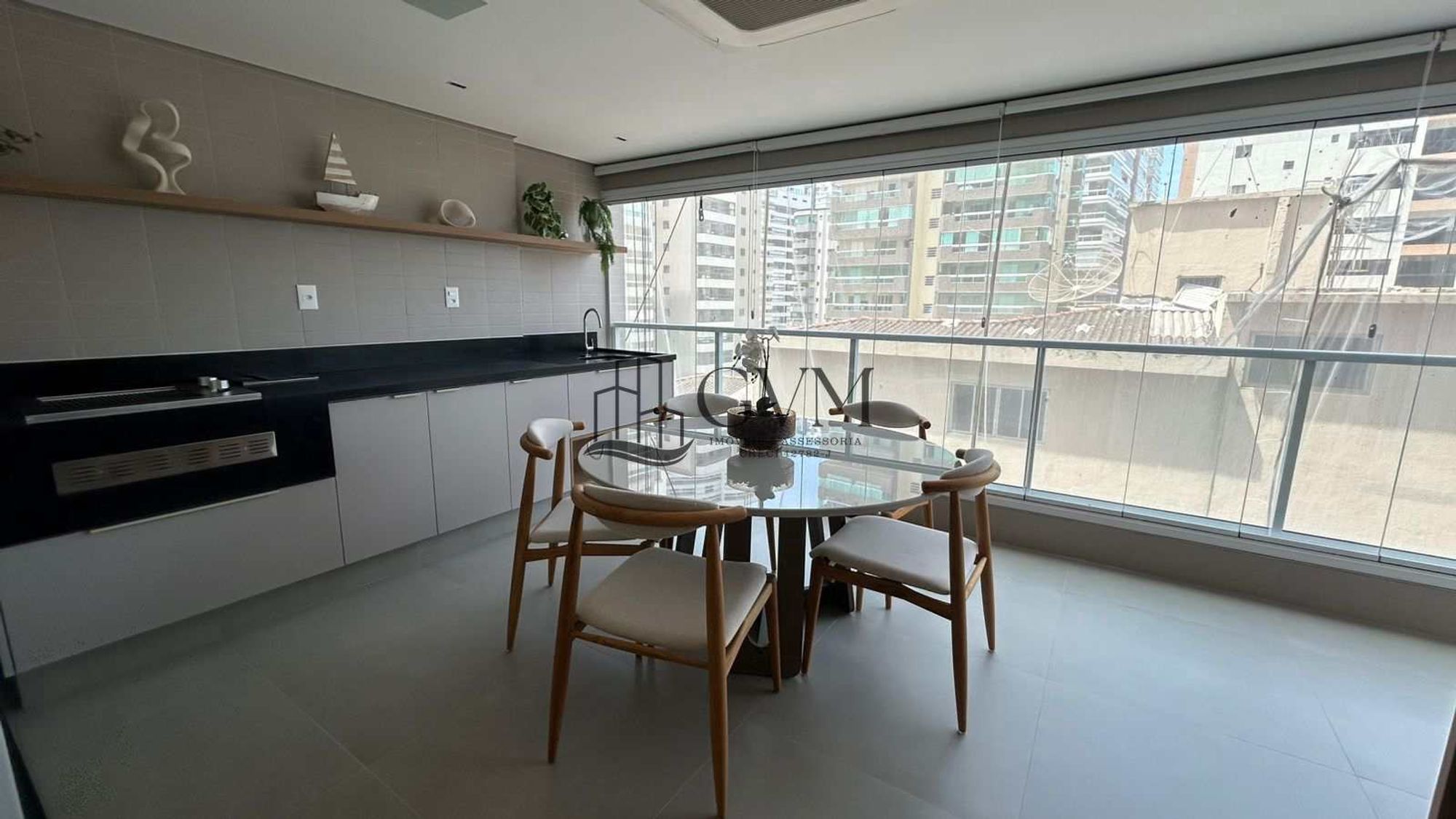 Ambiente do imóvel Apartamento com 3 quartos, Canto do Forte, Praia Grande