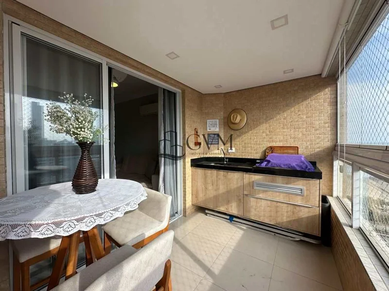 Interior do imóvel Apartamento com 2 quartos á venda no Boqueirão em Praia Grande